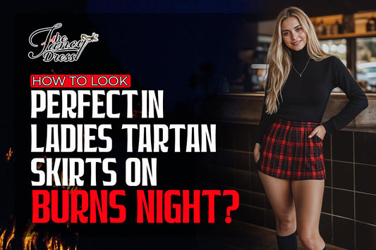 How To Look Perfect In Ladies Tartan Skirts On Burns Night
