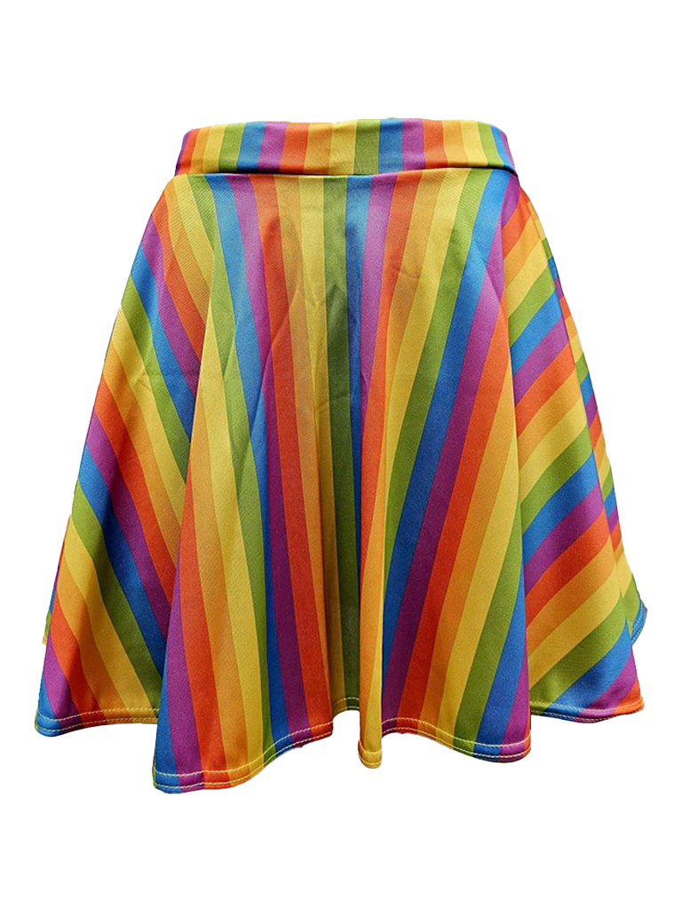 Rainbow skirt adults best sale