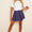 Adult Front Pleated Tartan Skirt