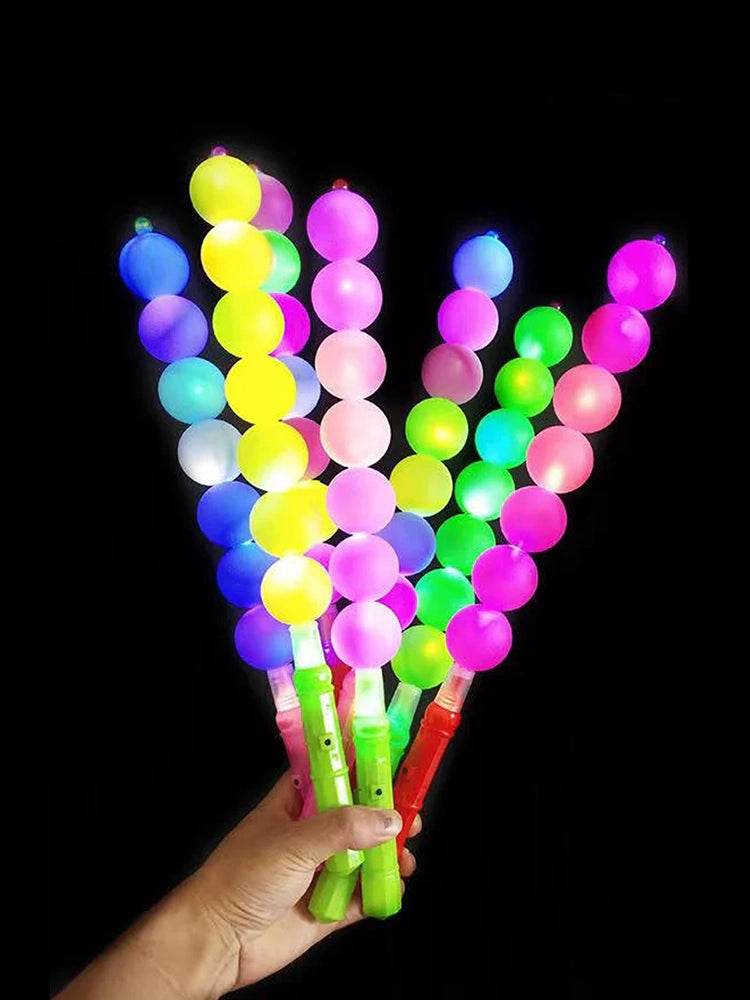 Light Up Ball Sword (Pack Of 5) - thefancydress.co.uk