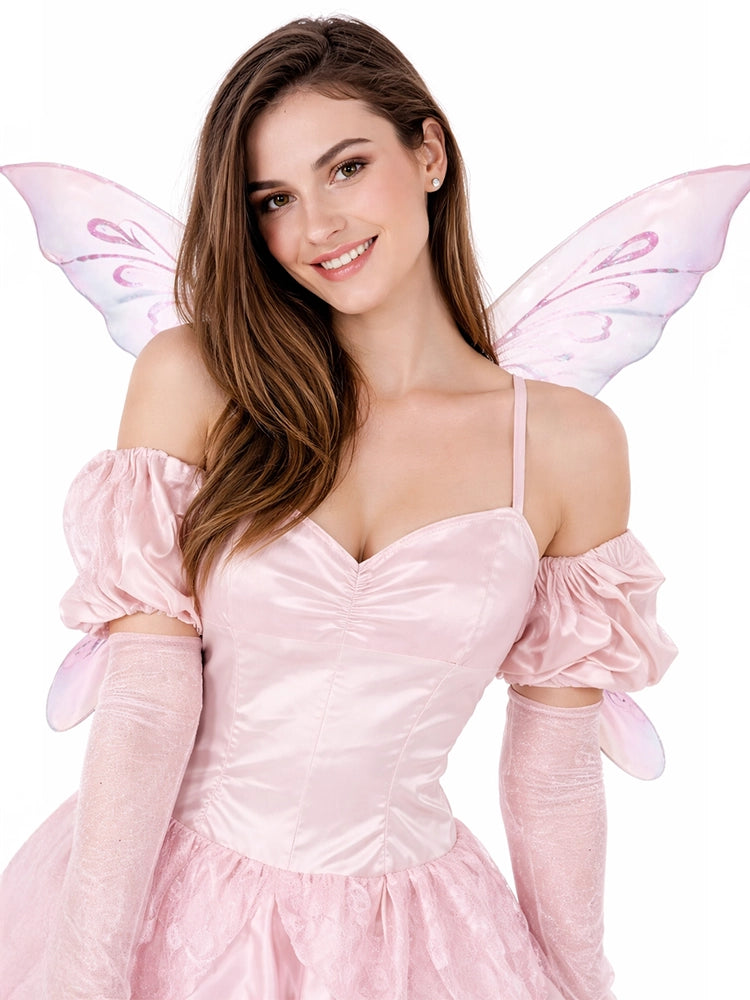 sachin and babi light blue dress Flower Fairy Dress – Fairy Tong main image 1