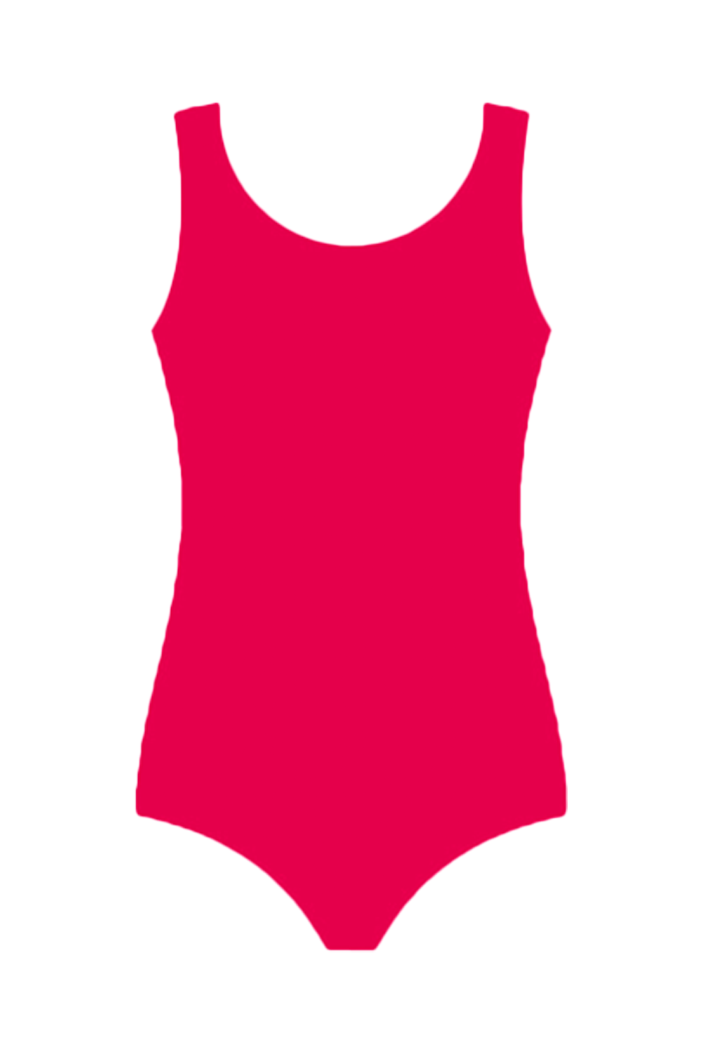 Crazy Chick Girls Cotton Wide Strap Sleeveless Leotard