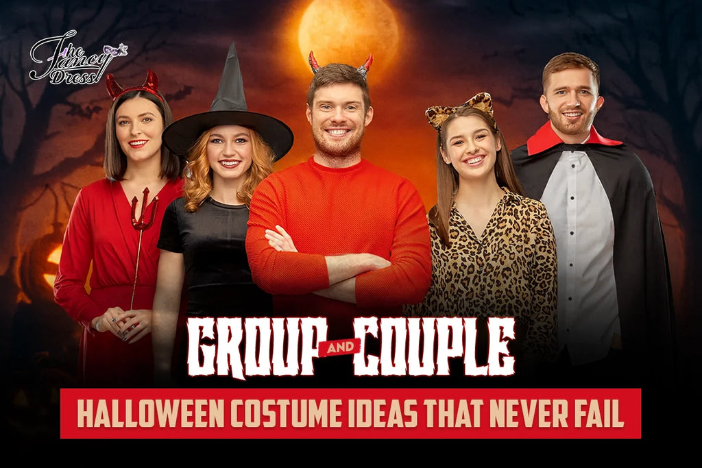 Group and Couples Halloween Costume Ideas That Never Fail - thefancydress.co.uk