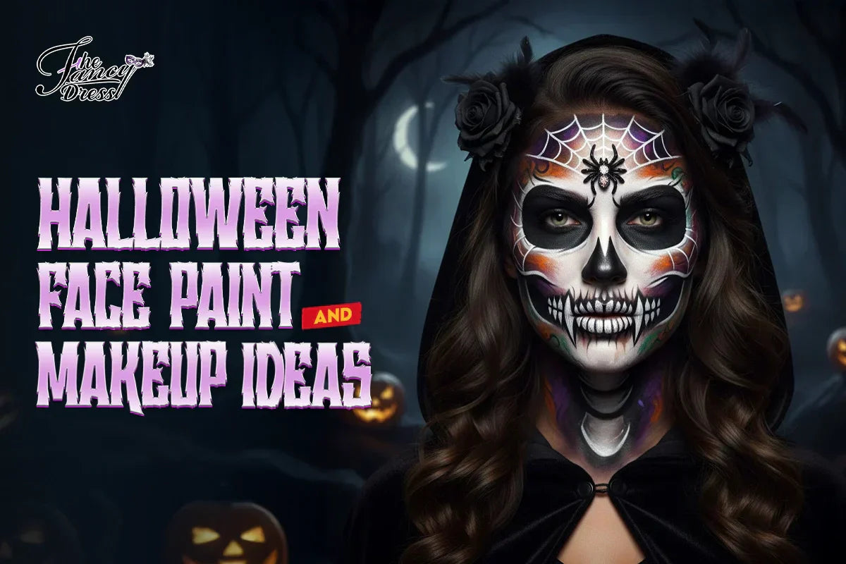 Halloween Face Paints & Makeup Ideas
