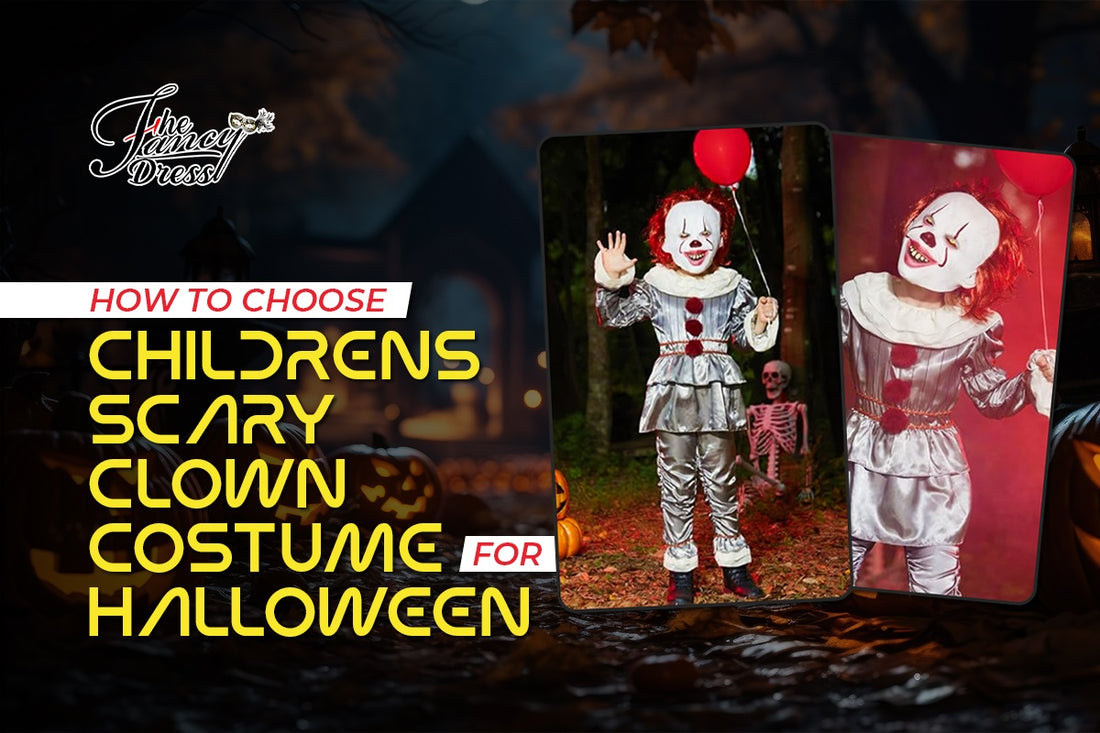 How To Choose Childrens Scary Clown Costume For Halloween?