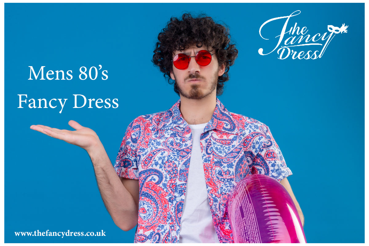 Versatile 80 s Men s Fancy Dress Embrace Retro Style