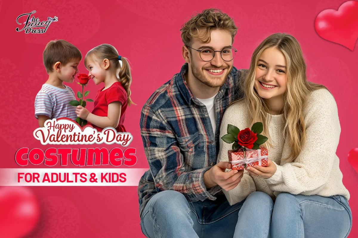 Valentine's Day Costumes for Adults & Kids