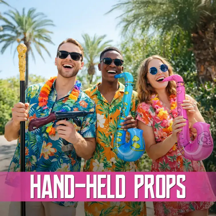 Hand Held Props for Costumes & Parties | The Fancy Dress