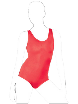 Crazy Chick Girls Plain Sleeveless Leotard
