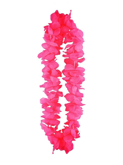 12 Pcs Rainbow Pride Lei Hula Garland (100cm) - thefancydress.co.uk