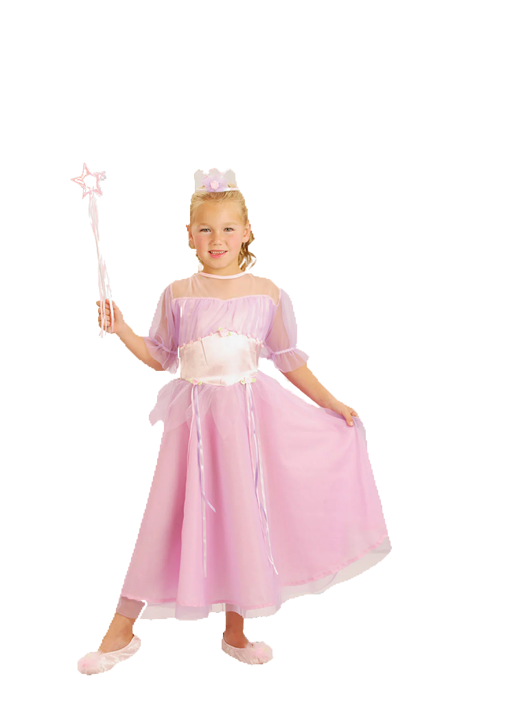 Girls Perfect Princess Pink Costume