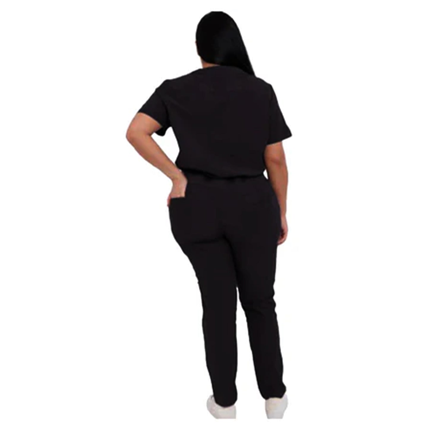 Women's Scrubs With Pockets Plus Size