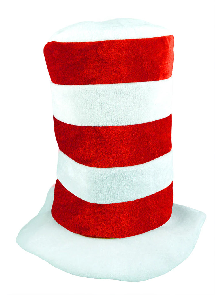 Child Red and White Tall Hat