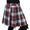 Crazy Chick Adult Pleated Elastic Tartan Skirt (16 Inches)