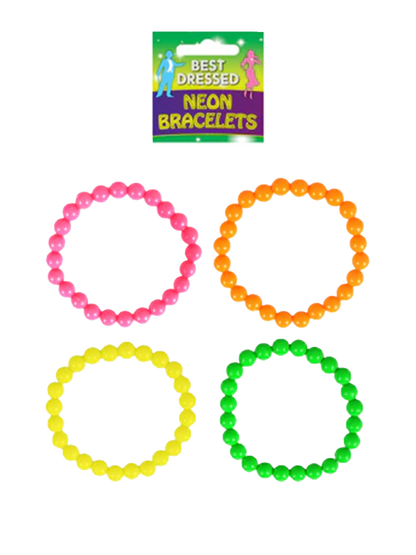 Assorted Neon Bracelets (20cm)