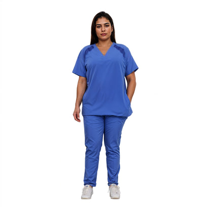 Women's Scrubs With Pockets Plus Size