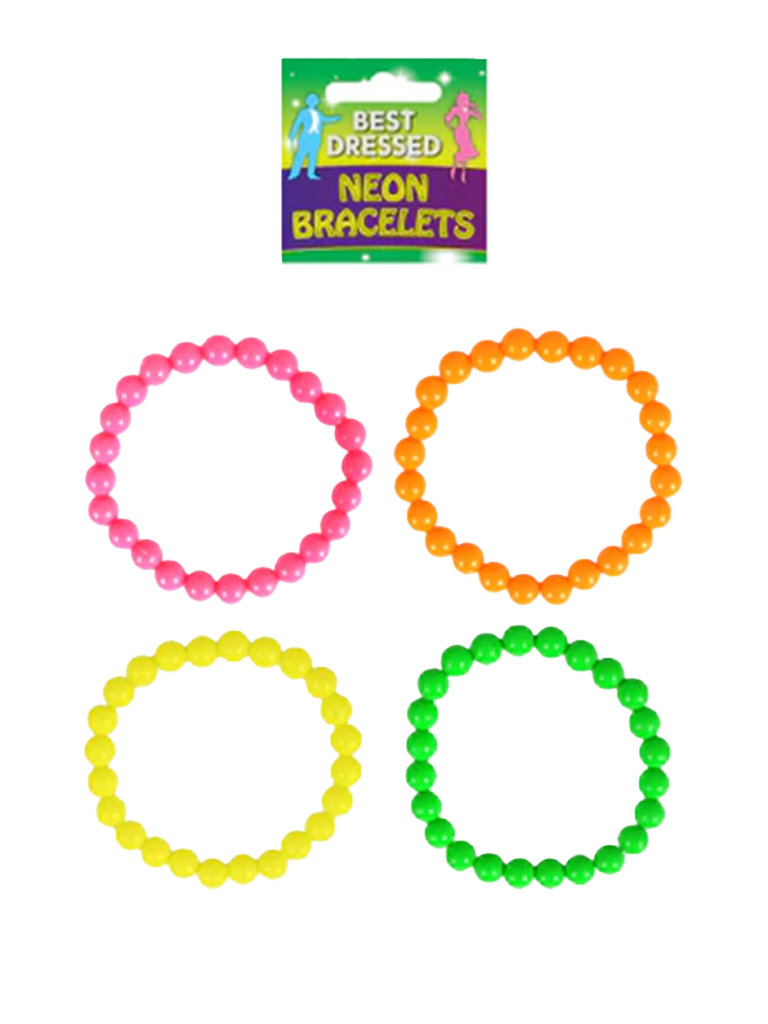 Assorted Neon Bracelets (20cm)