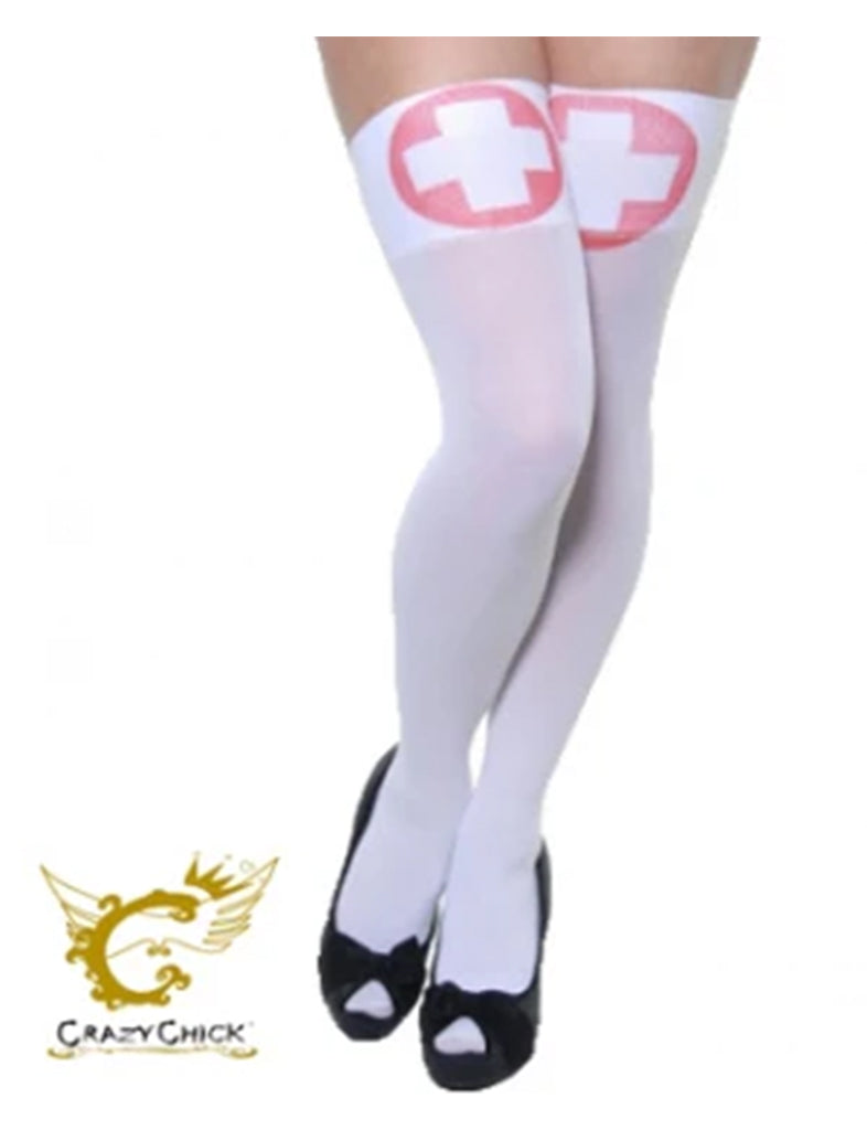 White Nurse Stockings