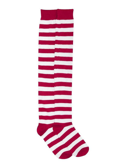 Festive Christmas Thigh-High Socks for Women and Girls - thefancydress.co.uk
