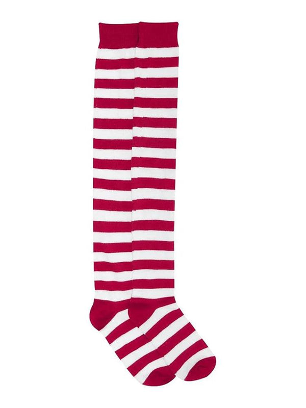 Festive Christmas Thigh-High Socks for Women and Girls - thefancydress.co.uk