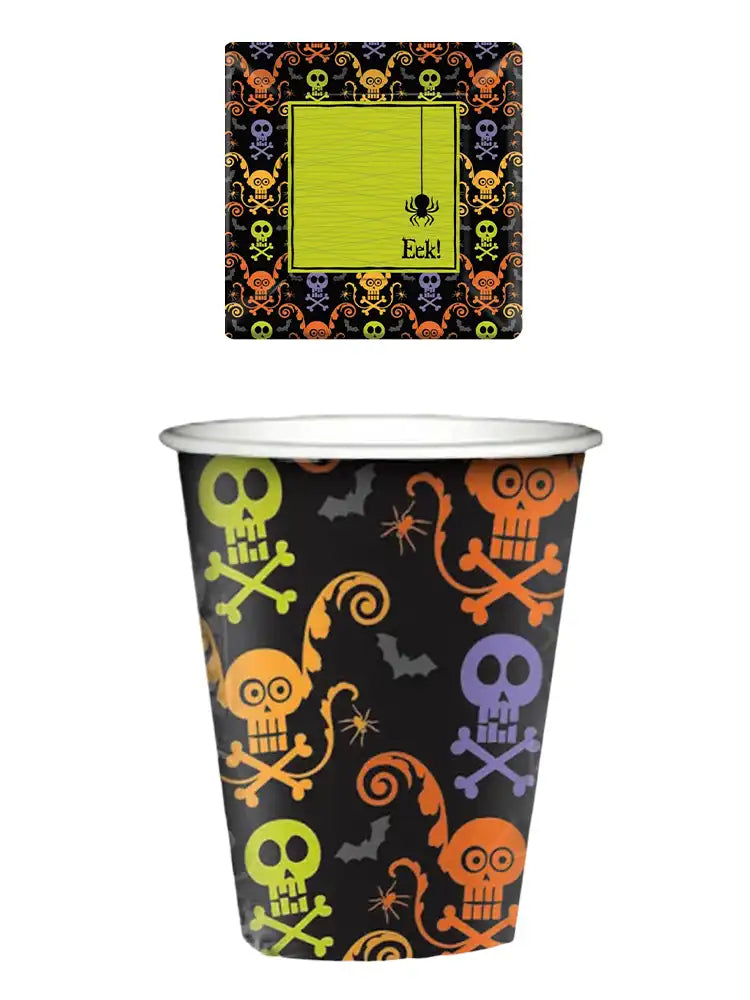 Halloween Partyware Pack of 8