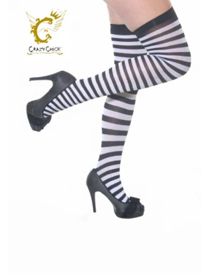 Adult Stripe Stockings