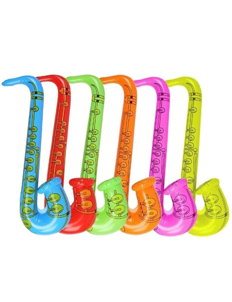 1x Inflatable Saxophone (Random Colour)