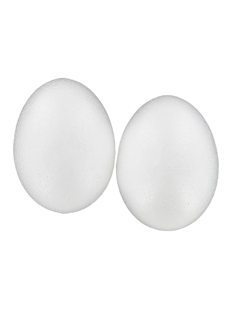 Easter 14 cm Foam Egg 2 Pcs
