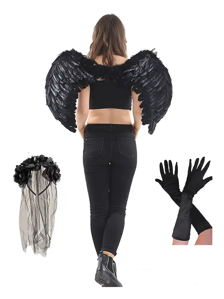 Haunted Bride Feather Set