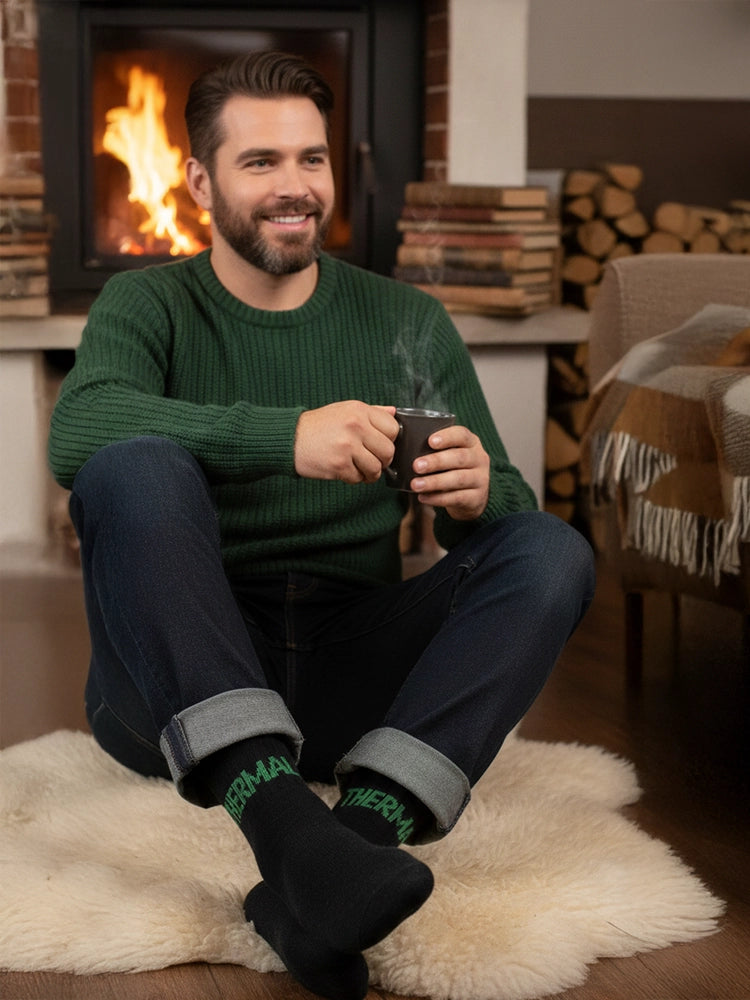 Active Star Men’s Extra Thick Thermal Winter Socks 3 Pack