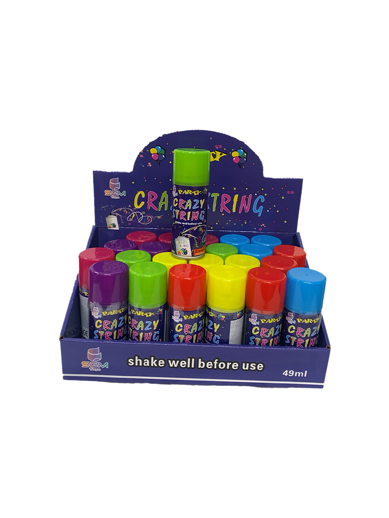 Crazy String 49ml Silly String For Parties