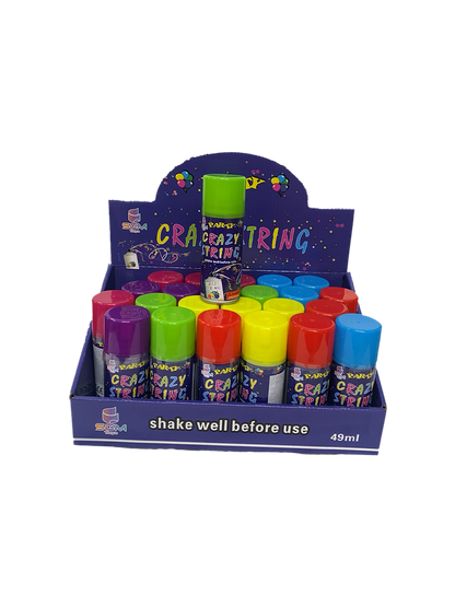 Crazy String 49ml Silly String For Parties