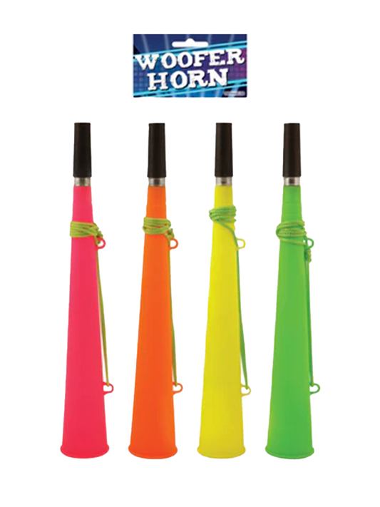 Woofer Horn with String 4 Assorted Colours