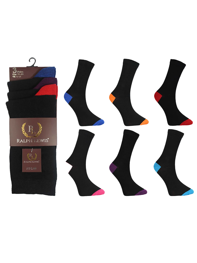 Mens Ralph Lewis Cotton Socks