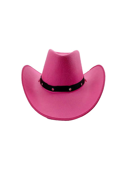 Adult Western Felt Studded Cowboy Hat