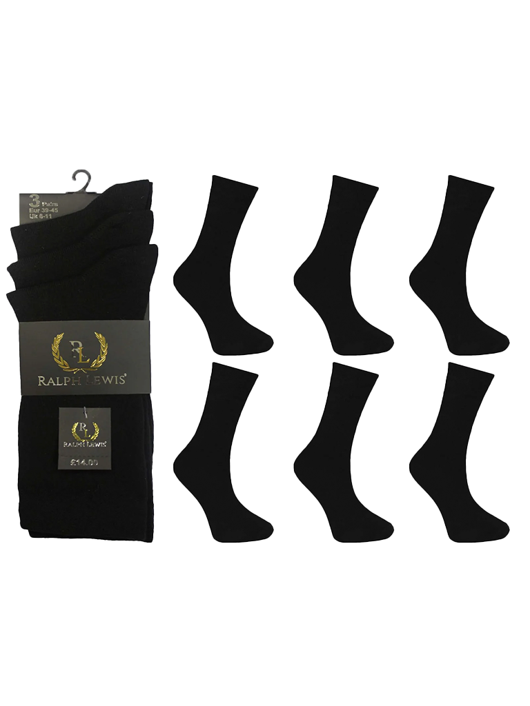 Mens Ralph Lewis Cotton Socks