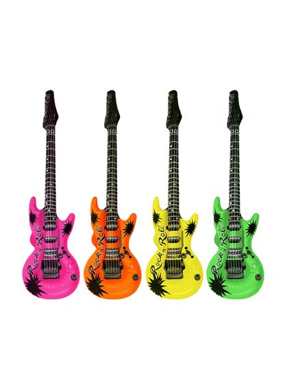 1x Inflatable Guitar {Random Colour}