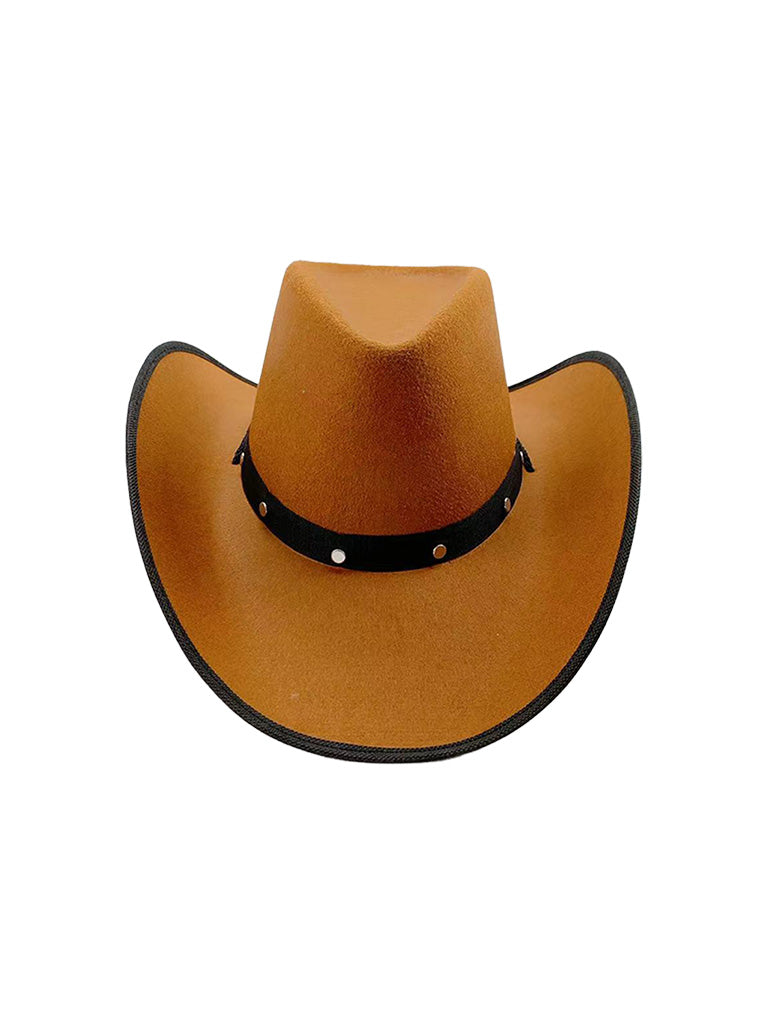 Adult Western Felt Studded Cowboy Hat