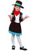 Toddler 4PCS Cowgirl Costume Set With Skirt, Waistcoat, Bandanna, Hat