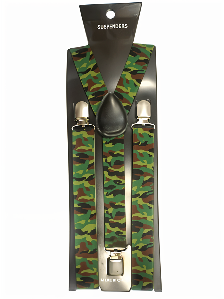 Camouflage Printed Braces (2.5 cm)