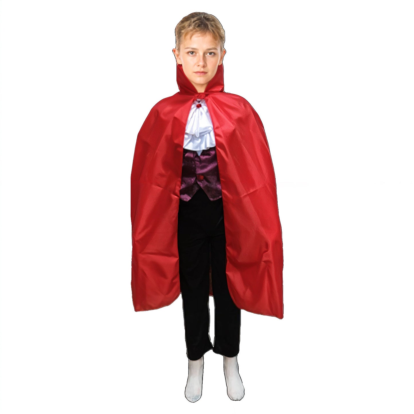 Red Halloween Children's Cape Costume (34 Inches)