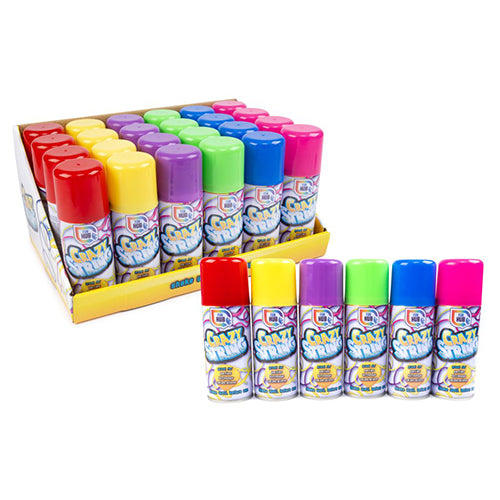 Crazy Streamers Silly Strings Spray