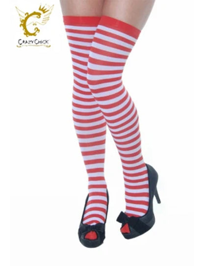 Adult Stripe Stockings