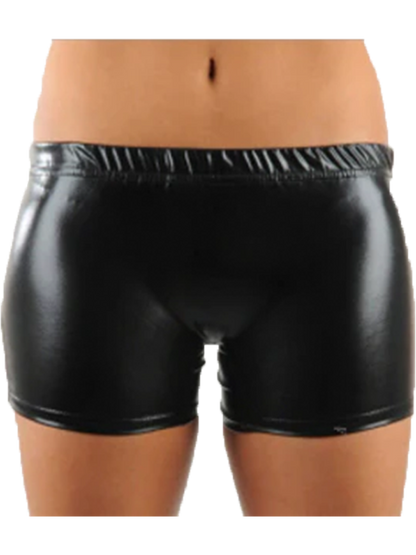 Girls Shiny Metallic Hot Pants