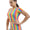 Rainbow Stripe Crop Top Short Sleeves