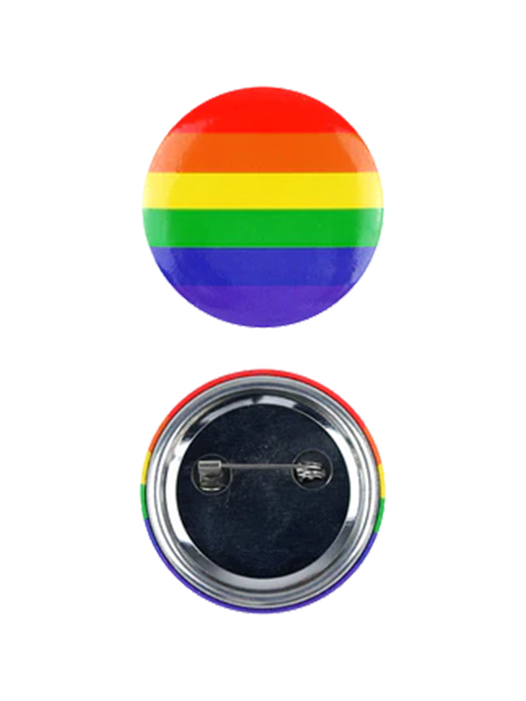 Rainbow Badge 4 Cm