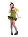 3PC Women’s Honey Bee Costume Set – Dress, Wings & Headpiece