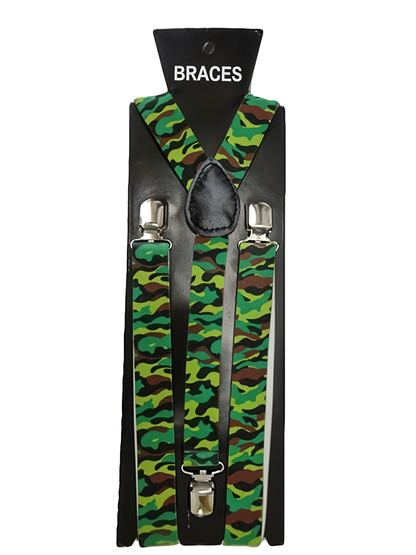 Camouflage Printed Braces (2.5 cm)