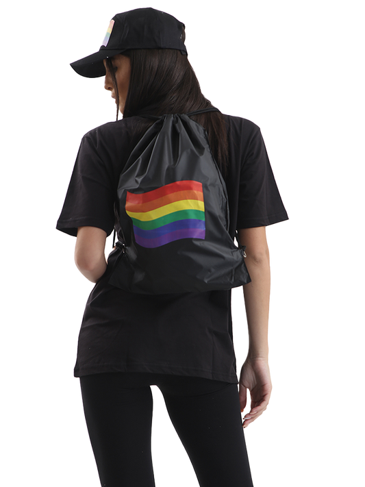 Unisex Rainbow Pride Flag Printed Bag