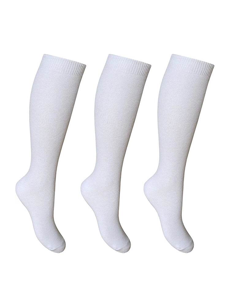 3 Pack Plain Cotton Rich Ankle Socks - thefancydress.co.uk